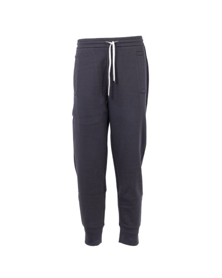 Shop EMPORIO ARMANI  Pantalone: Emporio Armani pantaloni jogger in double jersey.
Jersey.
Brand logo.
Coulisse.
Vita alta.
Tre tasche.
Patch logo sul retro.
Composizione: 76% cotone 18% poliestere 6% elastan.
Made in Cambodia.. 8N1P92 1JHSZ-0920